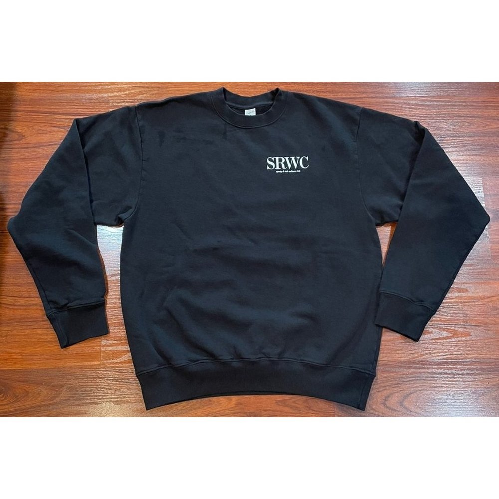SPORTY AND RICH WELLNESS CLUB SWEATSHIRT SZ S